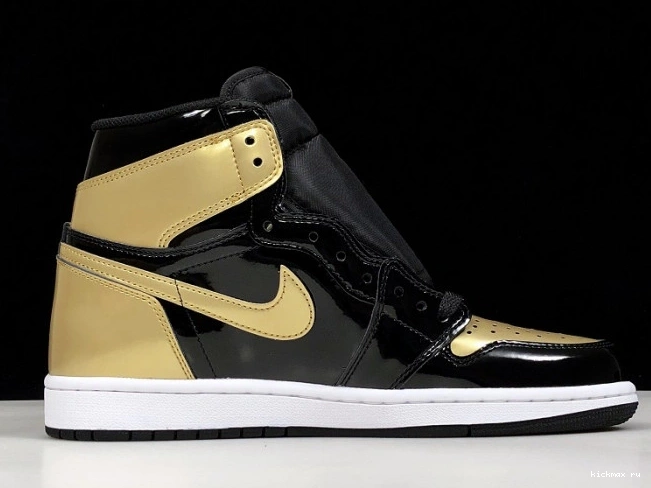 Rep MAX Retro 1 Air High Jordan Glod 861428-007 Toe 0717